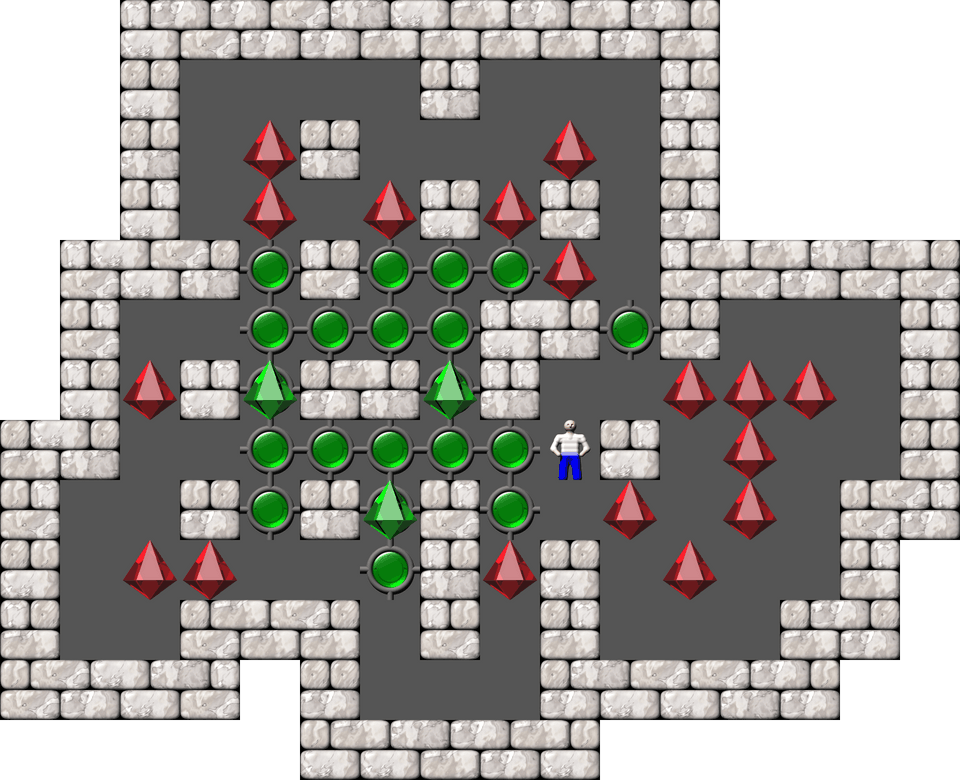 Сокобан Thinking Rabbit Arranged уровень 226